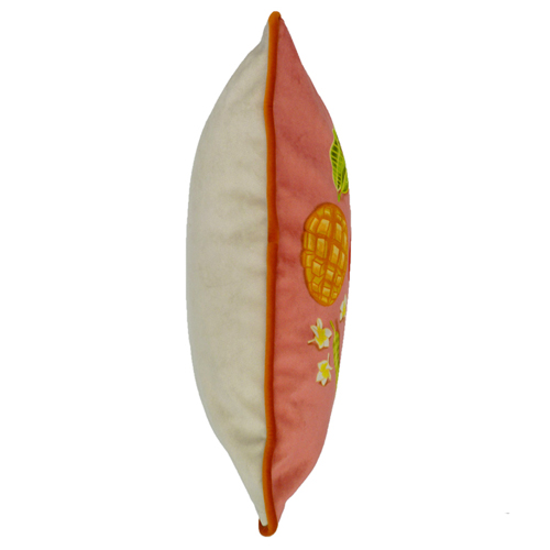 Mango, Pink - (45cm x 45cm) Cushion - Image 4